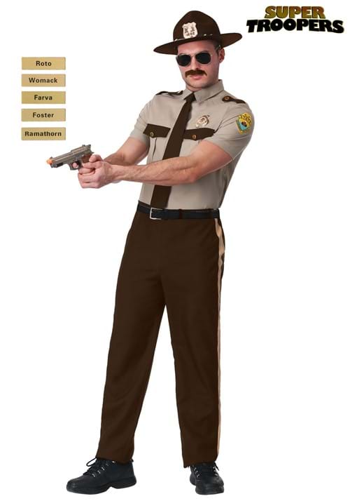 Adult State Trooper Costume Super Troopers