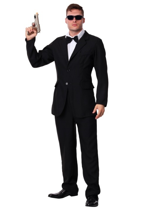 Men's Costume Black Suit