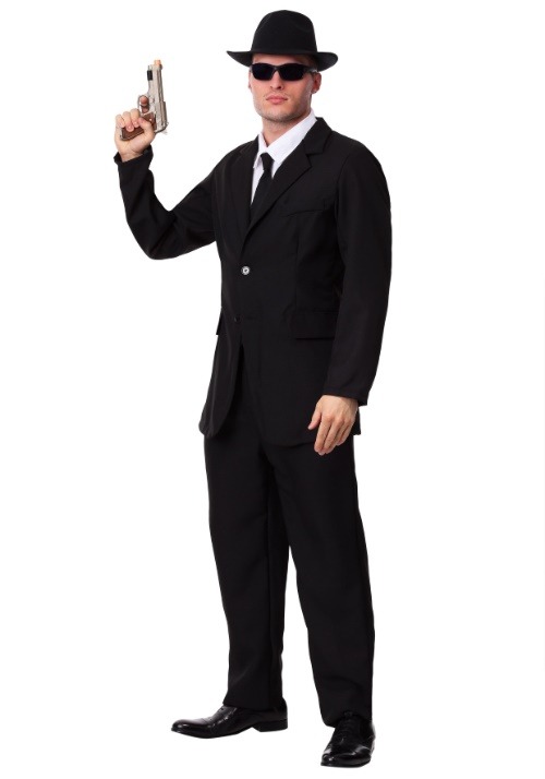 Men's Costume Black Suit