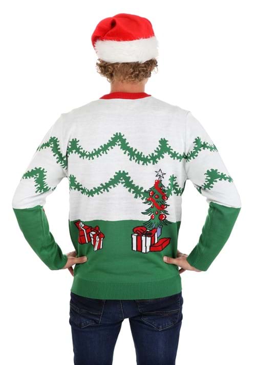 Adult Tom and Jerry Scenic Ugly Christmas Sweater 3 Adult Tom and Jerry Scenic Ugly Christmas Sweater