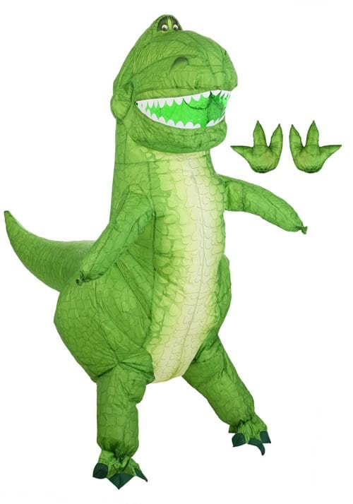 Disney Toy Story Rex Inflatable Adult Costume 14 Disney Toy Story Rex Inflatable Adult Costume