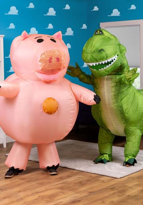 Disney Toy Story Rex Inflatable Adult Costume