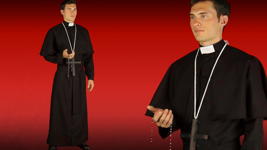 Adult Traditional Priest Costume