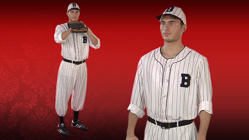Adult Vintage Baseball Costume