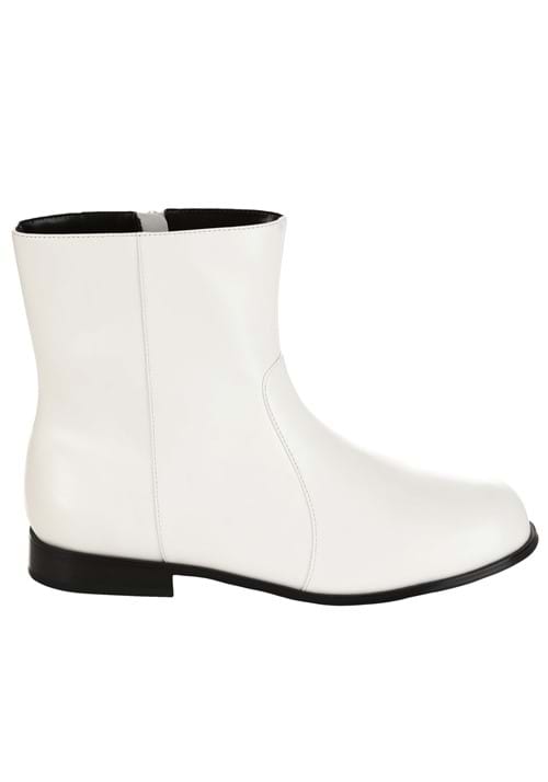Adult White Costume Boots