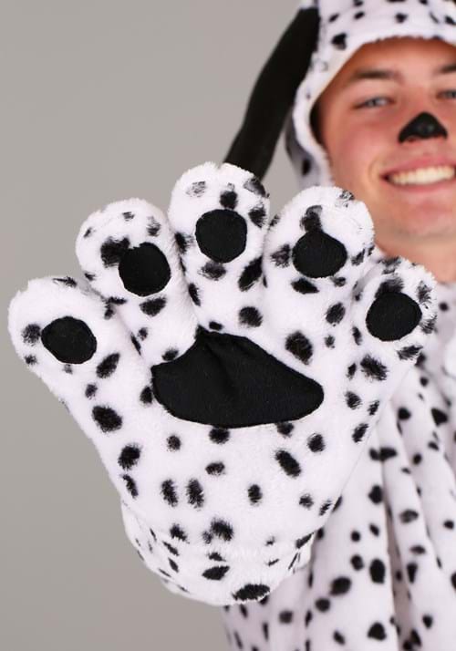 Dalmatian Costume Gloves for Adults