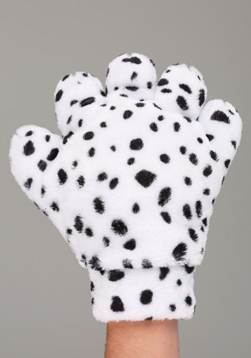 Dalmatian Costume Gloves for Adults 3 Dalmatian Costume Gloves for Adults