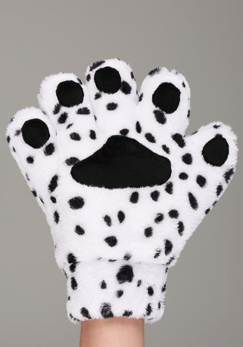 Dalmatian Costume Gloves for Adults 4 Dalmatian Costume Gloves for Adults
