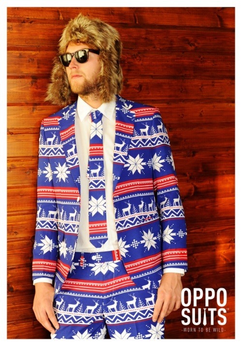OppoSuits Ugly Christmas Sweater Suit Men's Costume