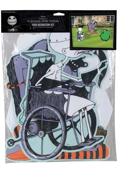 15-Inch Oogie Boogie and Dr Finkelstein Decorative Yard Kit 3 15-Inch Oogie Boogie and Dr Finkelstein Decorative Yard Kit