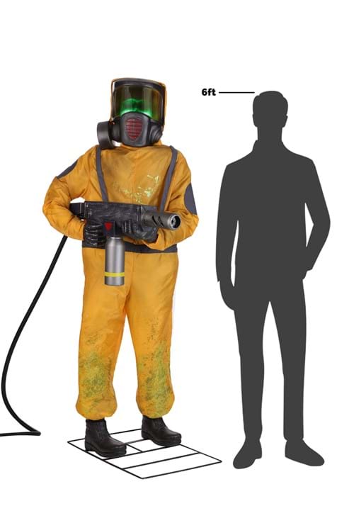 6.25FT Animatronic Alien Clean Up Decoration - Tekky 8 6.25FT Animatronic Alien Clean Up Decoration - Tekky
