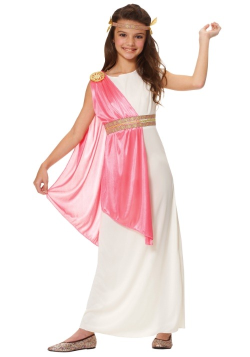 Ancient Roman Empress Girl's Costume