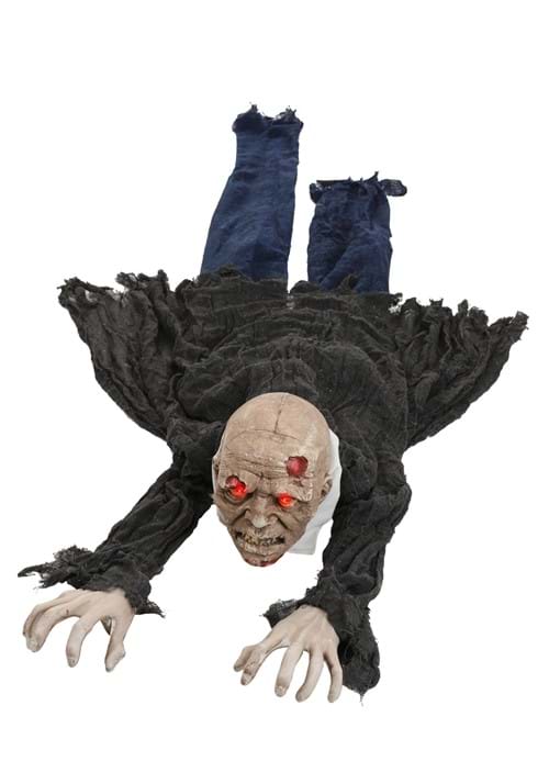 65-Inch Crawling Zombie Animated Decoration