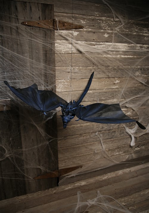 54-Inch Flying Dragon Light Up Animated Decoration