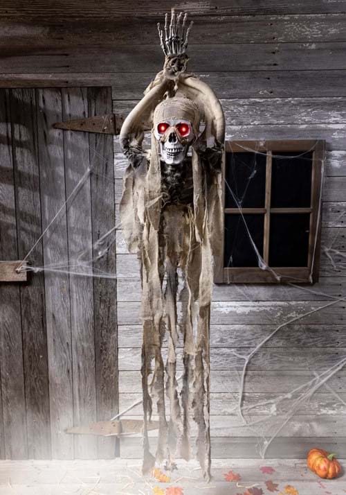2.5FT Animated Hanging Skeleton Decoration