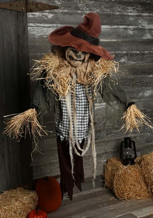 4.4FT Hanging Surprise Scarecrow Animated Decoration