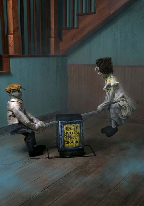 3FT Animated See Saw Dolls Playground Decoration