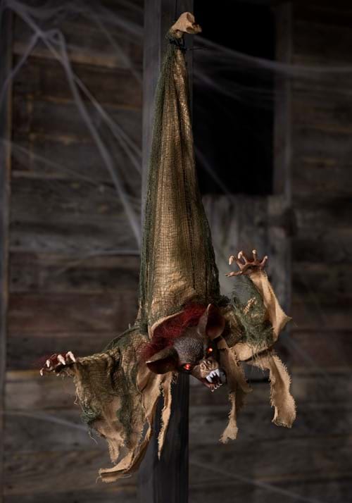 Animated Slashing Bat Halloween Decoration