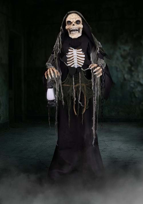 5.4FT Wraithlike Reaper Animated Halloween Decoration - Scream Saver