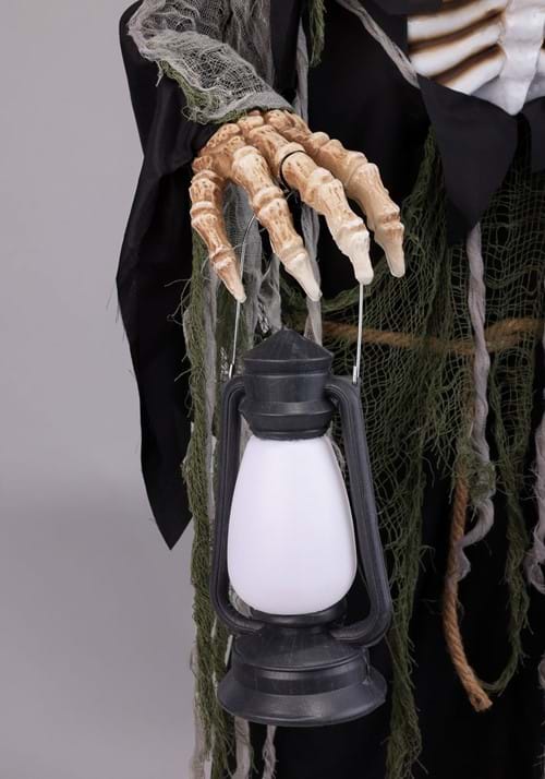 5.4FT Wraithlike Reaper Animated Halloween Decoration - Scream Saver 4 5.4FT Wraithlike Reaper Animated Halloween Decoration - Scream Saver