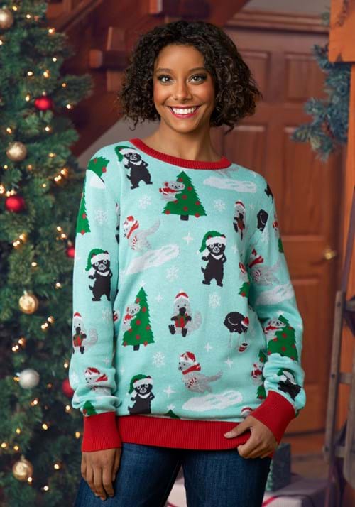 Australian Animals Adult Ugly Christmas Sweater