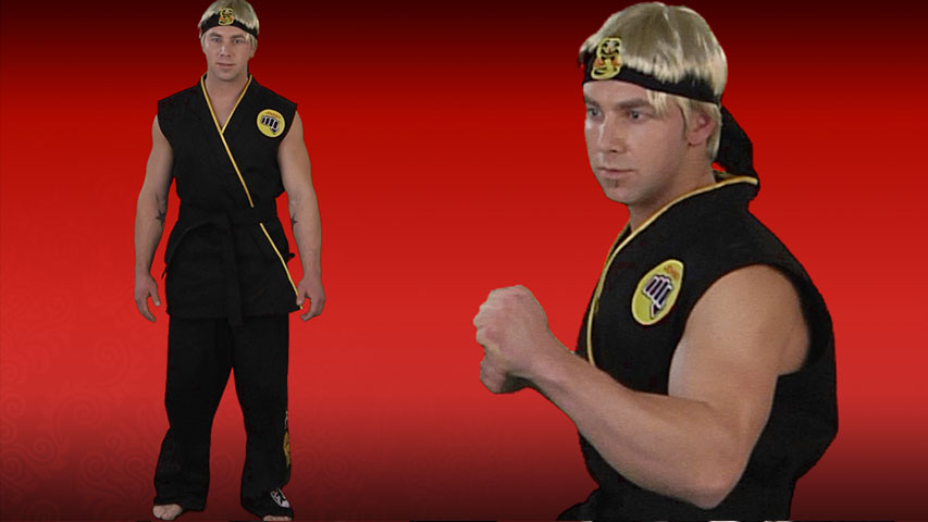 Men's Authentic Karate Kid Cobra Kai Costume