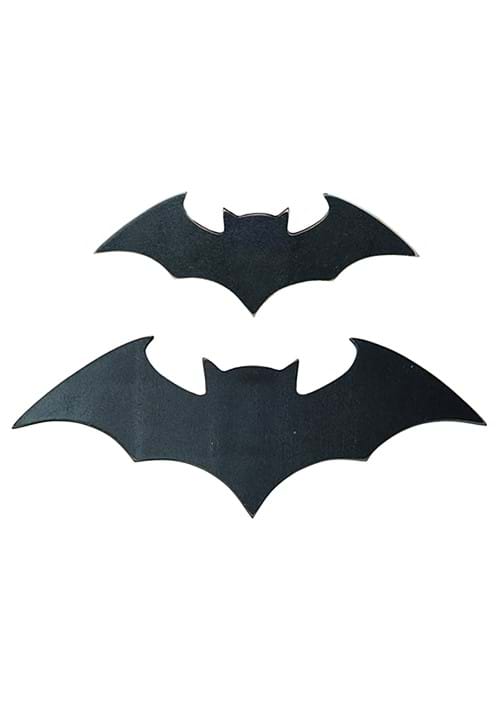 Set of 2 Wooden Bat Wall Prop