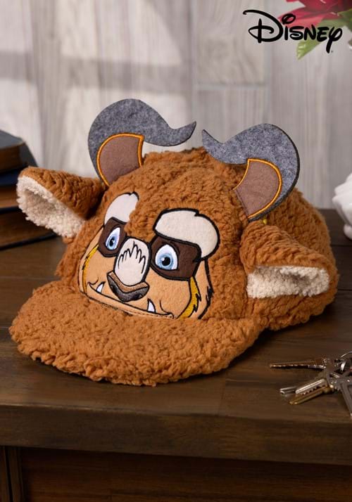 Disney Beast Fuzzy Costume Cap