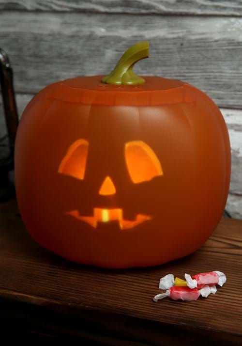 11-Inch Jabberin' Jack Talking Pumpkin Decoration