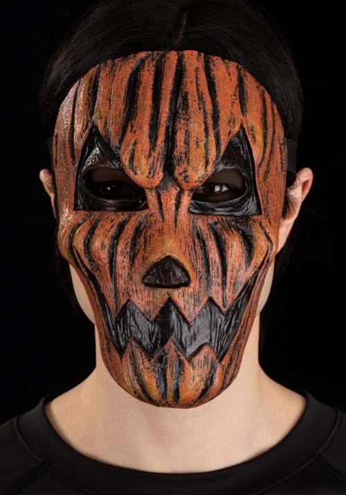 Jack O Lantern Pumpkin Adult Costume Mask