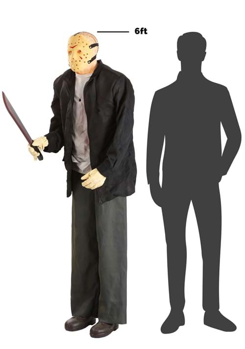 6FT Animatronic Jason Voorhees Decoration 7 6FT Animatronic Jason Voorhees Decoration
