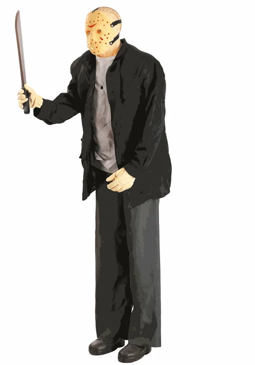 6FT Animatronic Jason Voorhees Decoration 8 6FT Animatronic Jason Voorhees Decoration