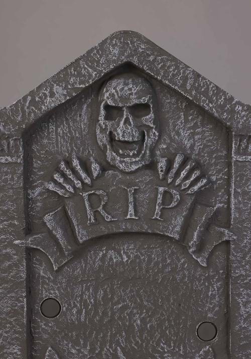 2.1FT Animated Jump Scare Skull and Tombstone Decoration - Tekky 5 2.1FT Animated Jump Scare Skull and Tombstone Decoration - Tekky
