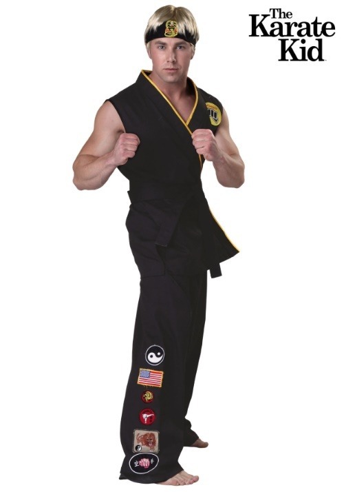 Plus Size Men's Authentic Cobra Kai Costume