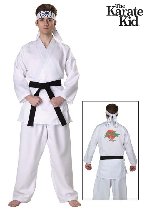 Plus Size Karate Kid Daniel San Men's Costume
