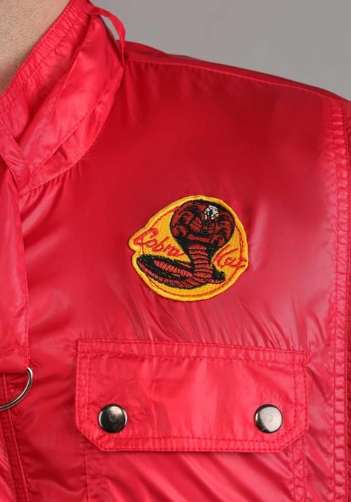 Karate Kid Red Cobra Kai Adult Costume Jacket