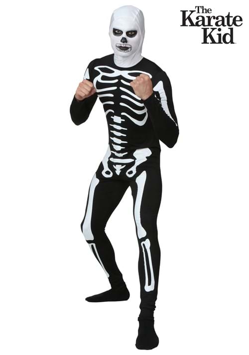 Karate Kid Skeleton Costume Suit