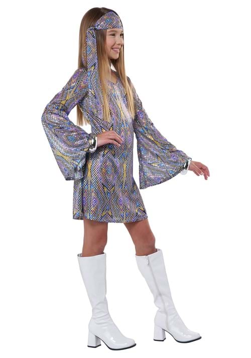 Disco Darling Girl's Costume 5 Disco Darling Girl's Costume