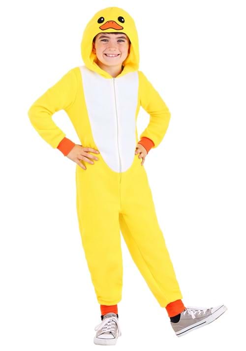 Child Yellow Duck Costume Onesie