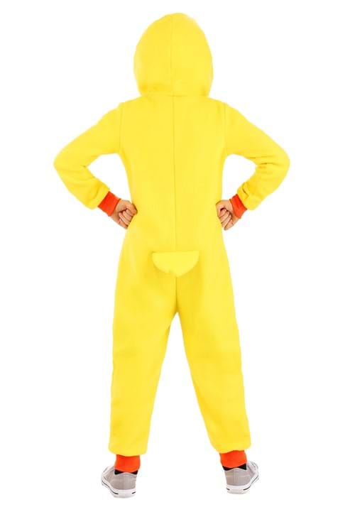 Child Yellow Duck Costume Onesie