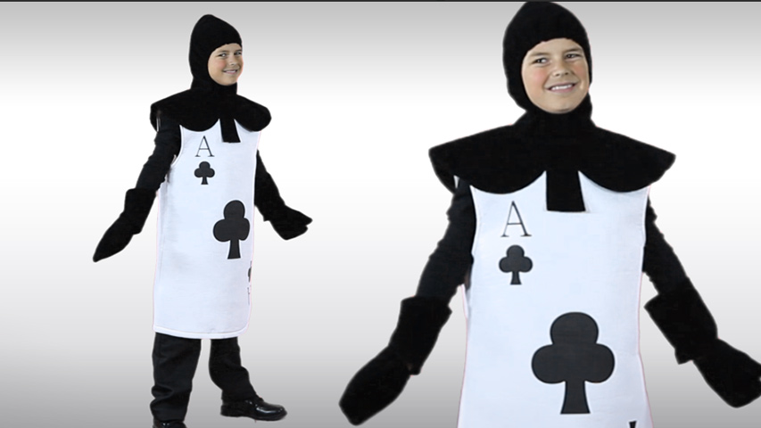 Ace of Clubs Costume for Kids