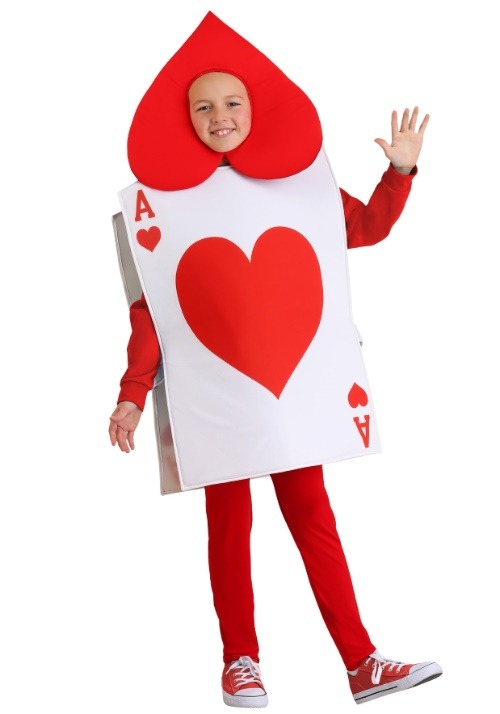 Ace of Hearts Costume for Kids