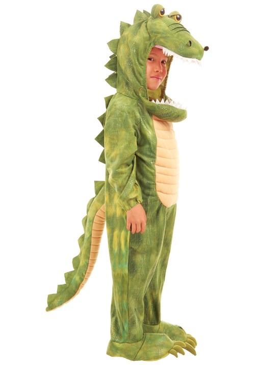 Cozy Green Alligator Costume for Kids