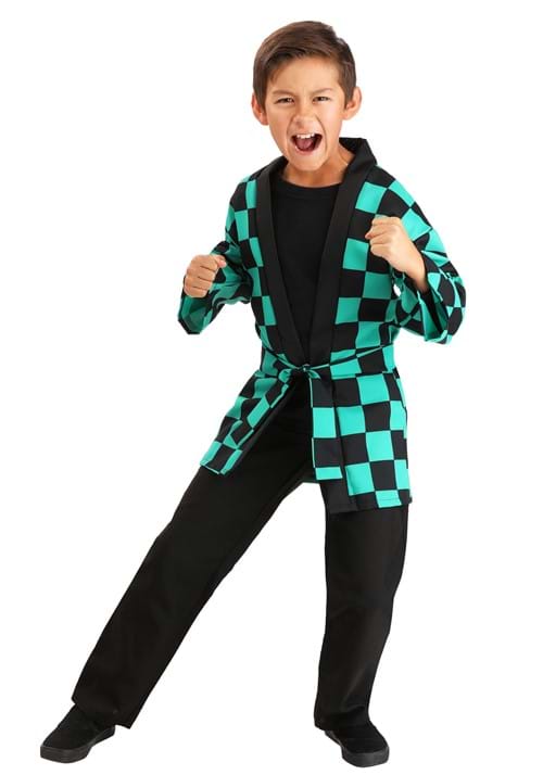 Kid's Anime Slayer Costume Robe 10 Kid's Anime Slayer Costume Robe