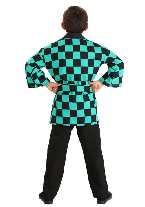 Kid's Anime Slayer Costume Robe 6 Kid's Anime Slayer Costume Robe
