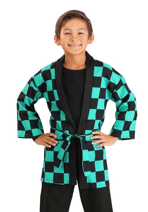 Kid's Anime Slayer Costume Robe 9 Kid's Anime Slayer Costume Robe