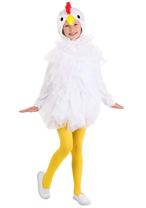 White Chicken Kid's Costume