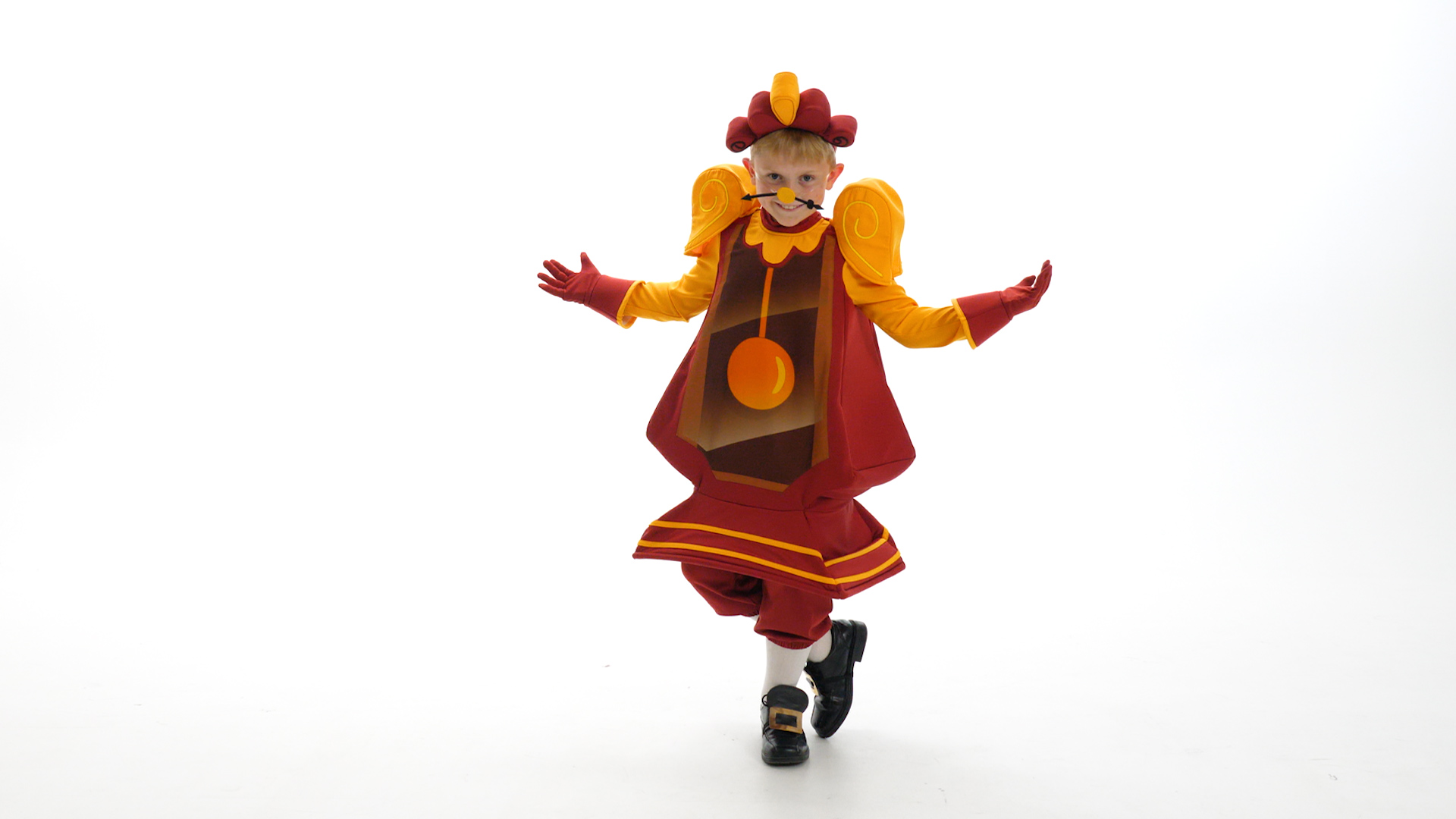 Beauty and the Beast Cogsworth Kids Costume 3 Beauty and the Beast Cogsworth Kids Costume