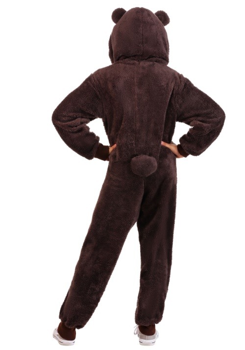 Brown Bear Kids Jumpsuit Costume 4 Brown Bear Kids Jumpsuit Costume