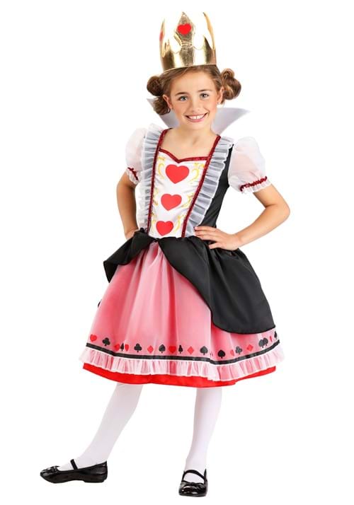 Classic Queen of Hearts Girl's Costume